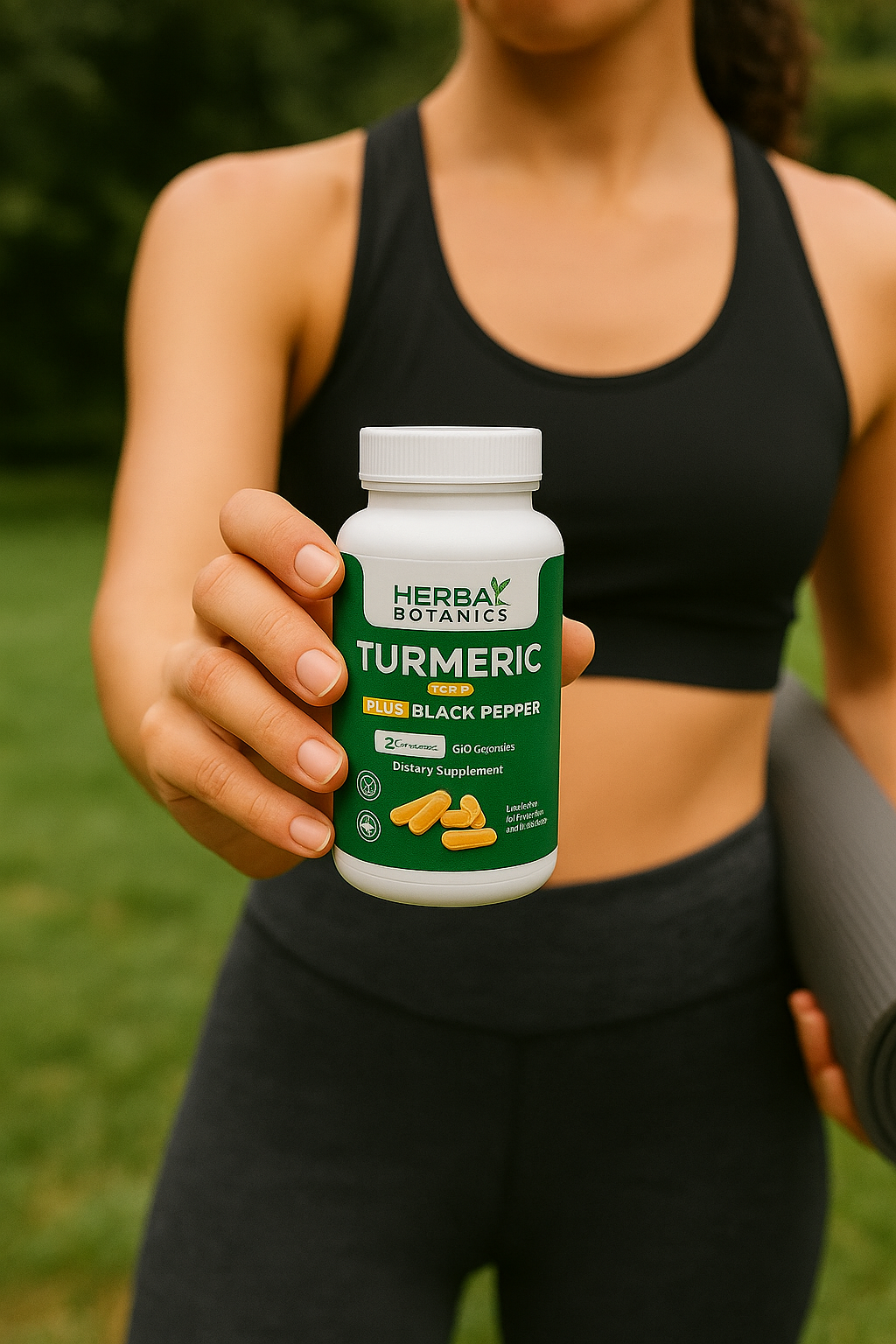 Turmeric Capsules with Black Pepper - 60 Capsules